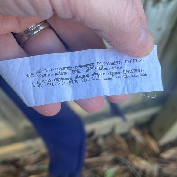 Zara Halter neck bodysuit snap-button fastening 5039/372 blue stretch M - Picture 14 of 16